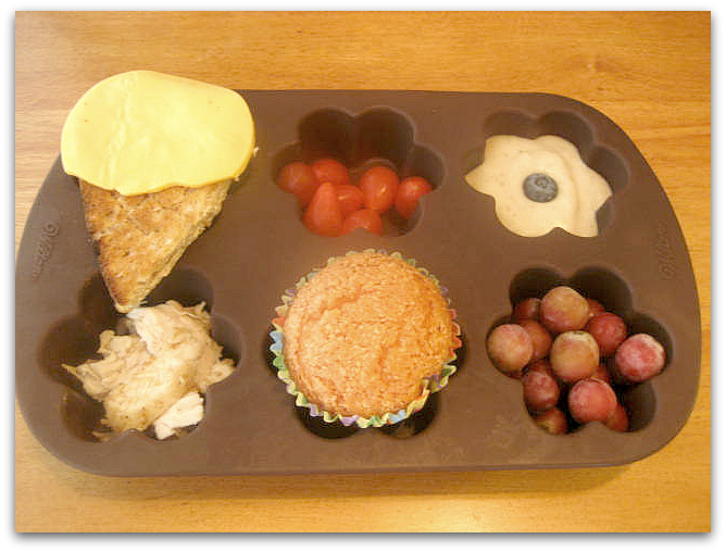 Ice Cream Themed Muffin Tin Lunch