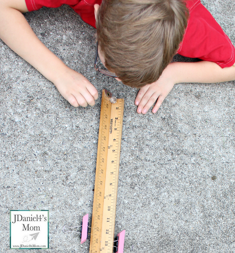 Science Project Ideas - Moving Balls Down a Yardstick Road