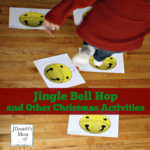 Christmas Activities - Jingle Bell Hop Printable Cards