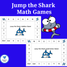 Jump the Shark Math Games Square Small