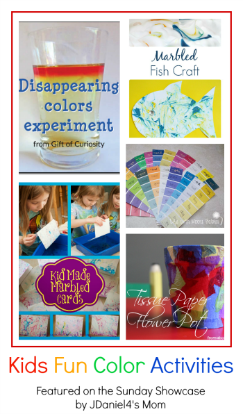 Kids Fun Color Activities {The Sunday Showcase-May 17}