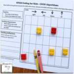 -LEGO Algorithm STEM Activity Coding for Beginners - This is a great way to introduce your kids to coding!