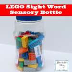 100 Fun and Easy Learning Games for Kids- LEGO Sight Word Bottle