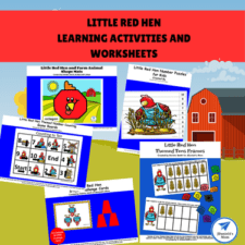 LIttle Red Hen Learning Activities and Worksheets (1500 x 1500 px) (375 x 375 px) (1)