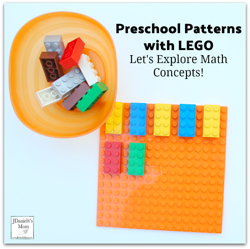 Let's Explore Math Concepts! Preschool Patterns with LEGO