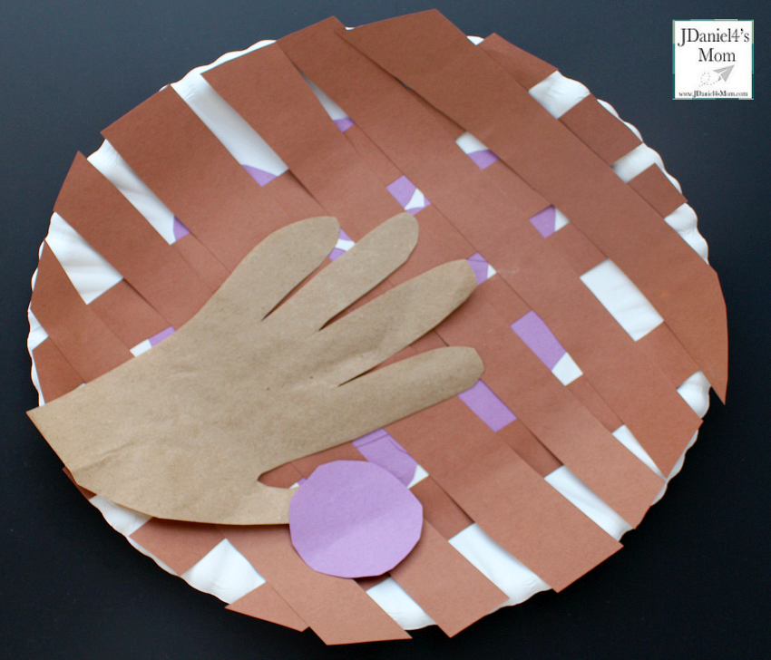 Paper Plate Pie Craft - Our Kid Things