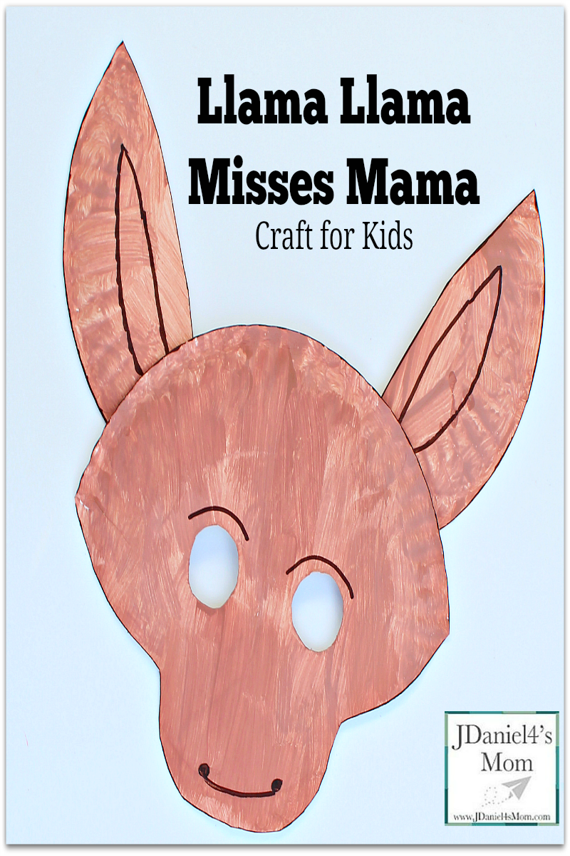Llama Llama Misses Mama Craft for Kids