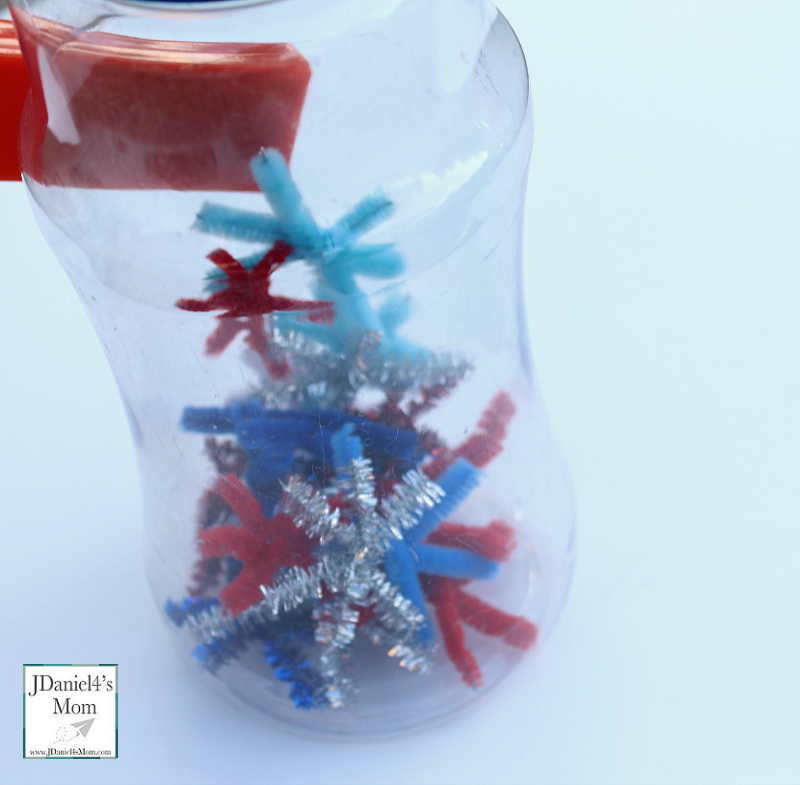 Magnetic Games for Kids - Fireworks in a Jar with Lots of Stars