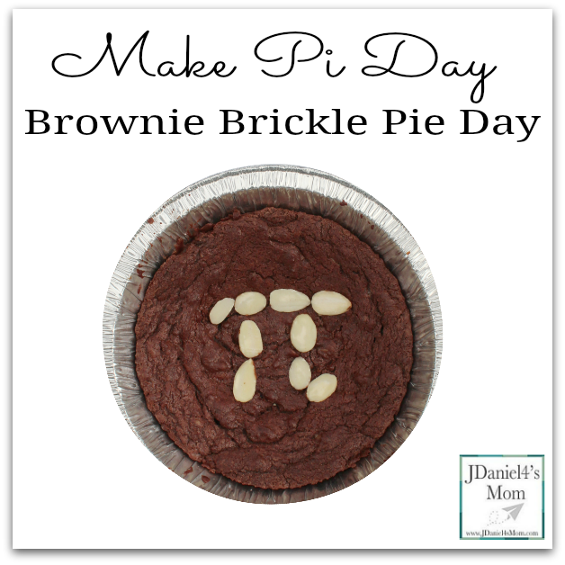 Make Pi Day Brownie Brickle Pie Day