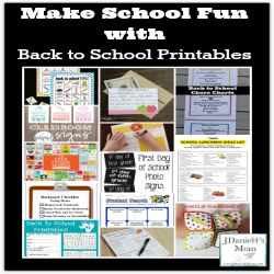 Make School Fun with Back to School Printables