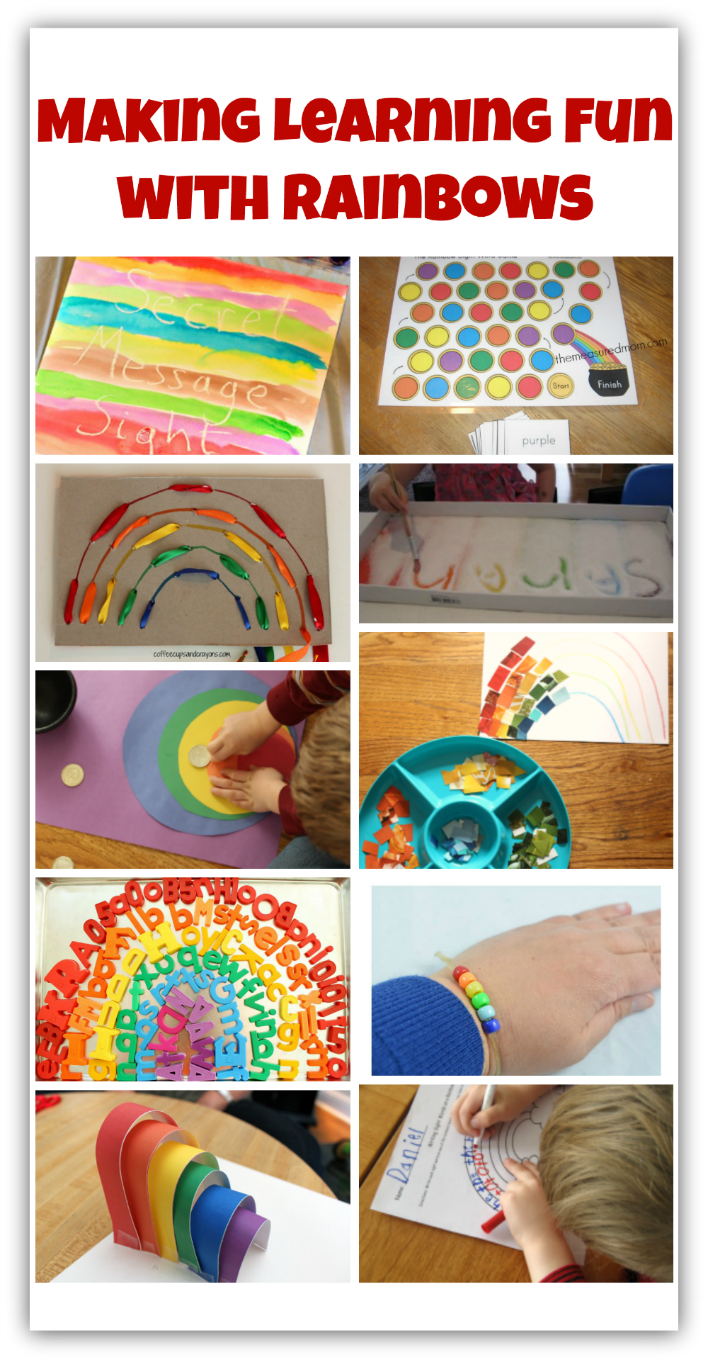 Making Learning Fun with Rainbows (title)