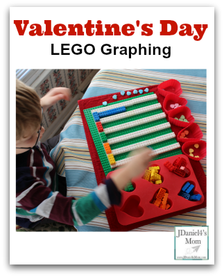 Math is Fun-Valentine's Day LEGO Graphing