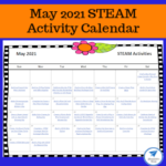 May 2021 STEAM Calendar