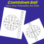 Countdown Ball New Year Printables for Kids