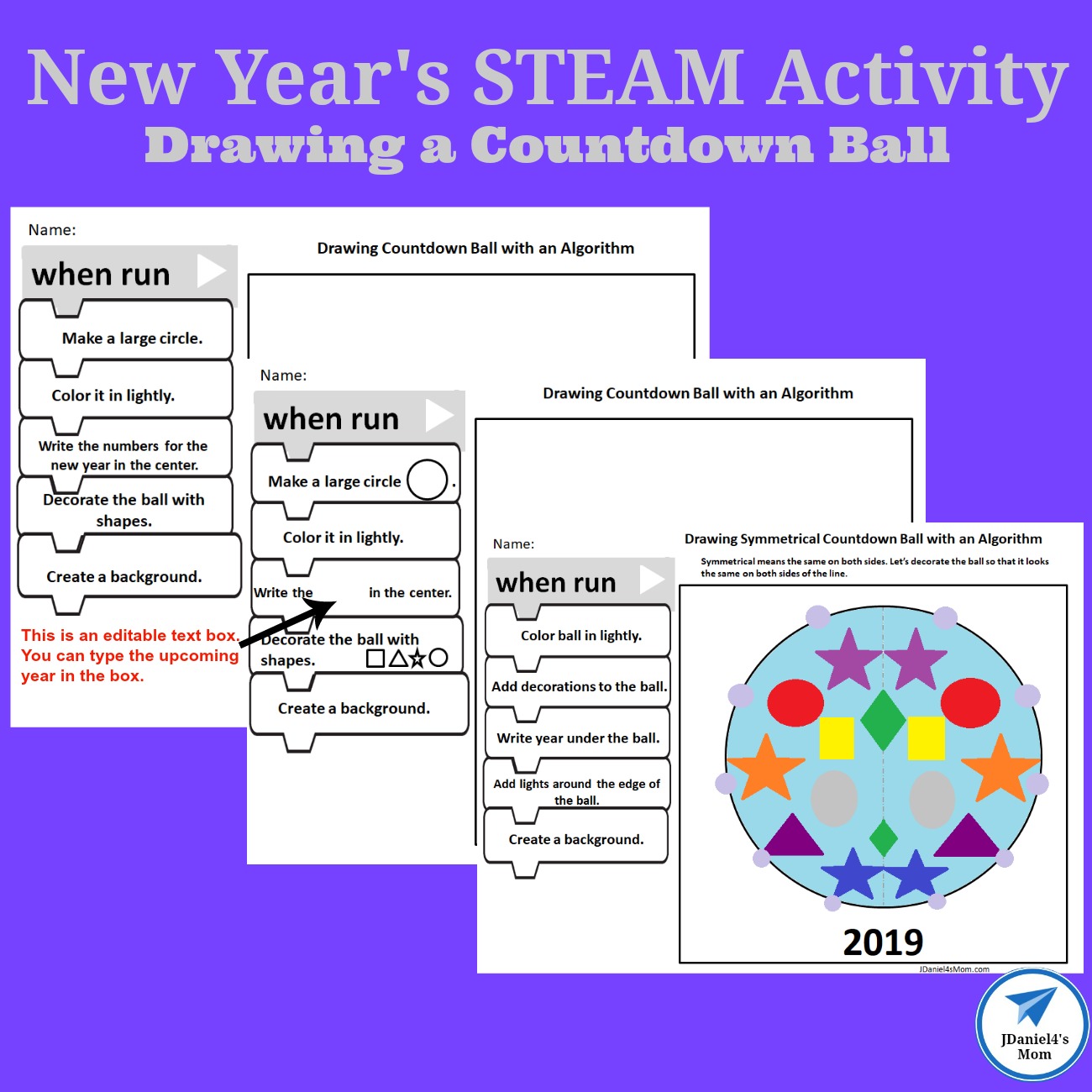 A schematic presentation of the main algorithms of the STEAM model. The