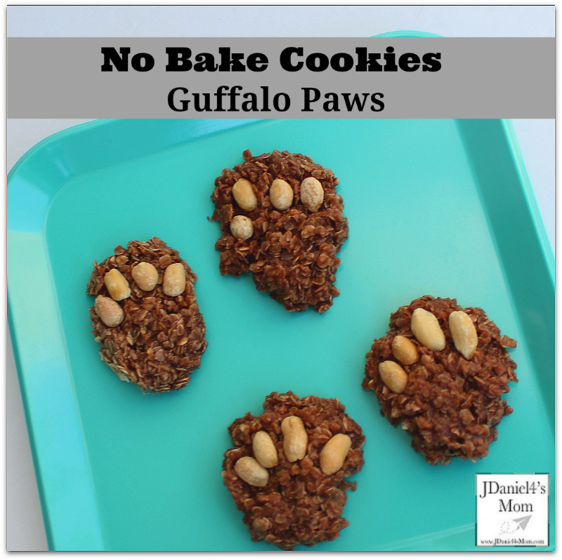 No Bake Cookies Gruffalo Paws