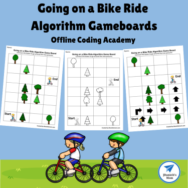 Going on a Bike Ride Algorithm Game Boards