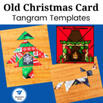 Old Christmas Cards Make Great Tangrams - JDaniel4s Mom