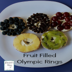 Olympics for Kids- Fruit Filled Olympic Rings