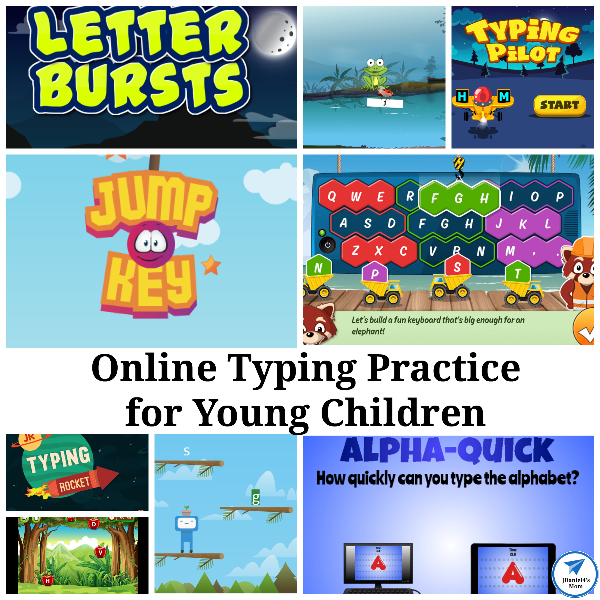 Online Typing Practice for Young Children
