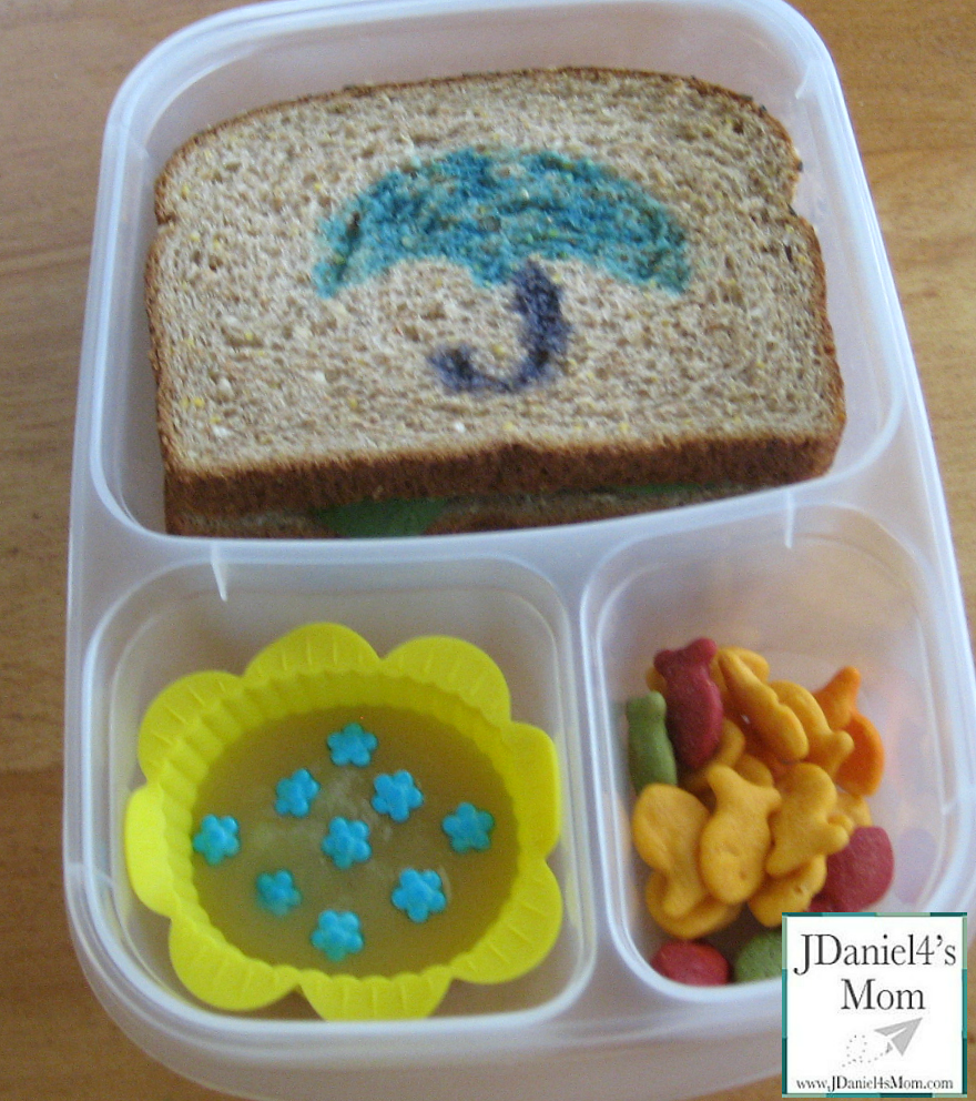 Kid Lunch Ideas - Painted Milk Sandwich