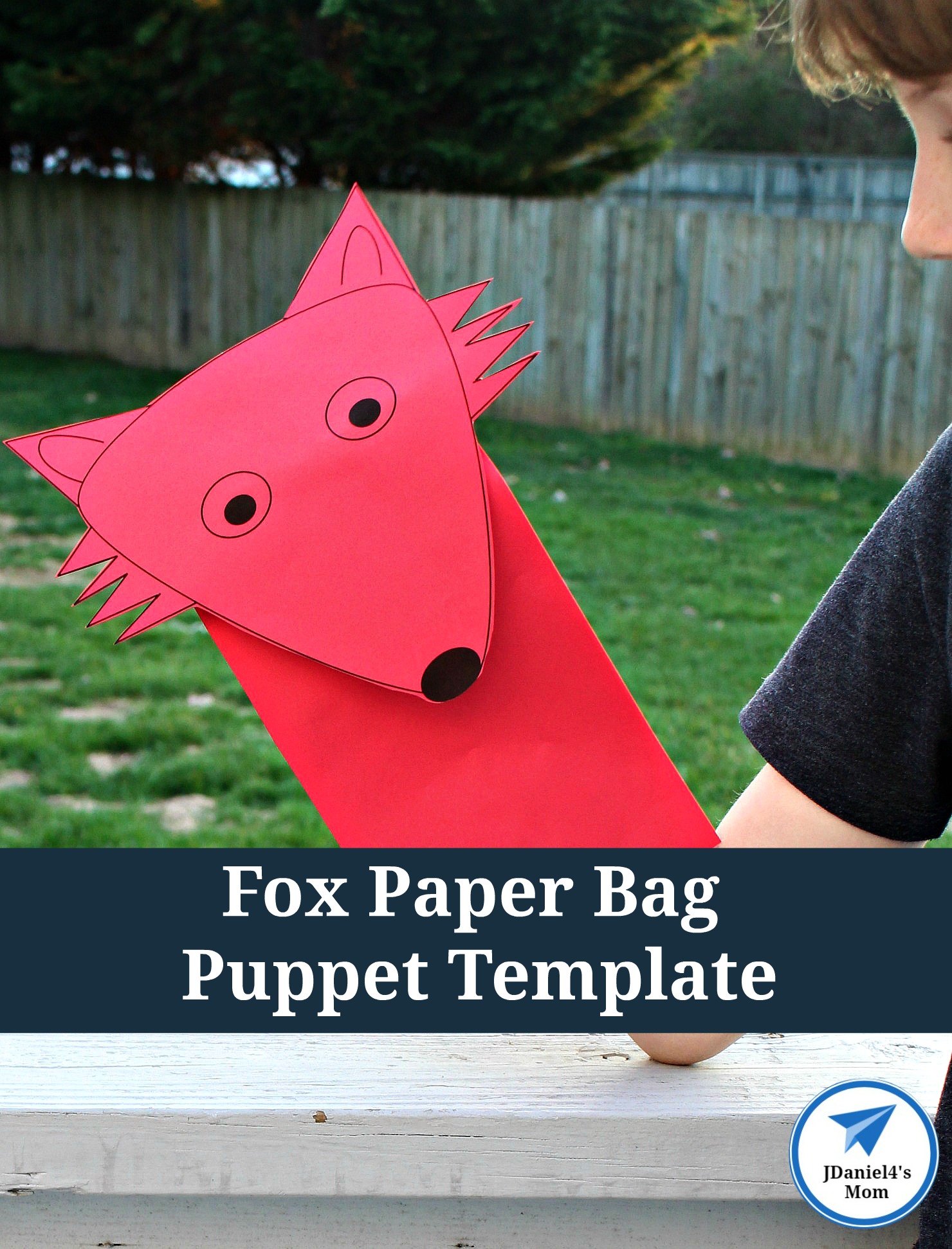 Paper Bag Fox Puppet Craft