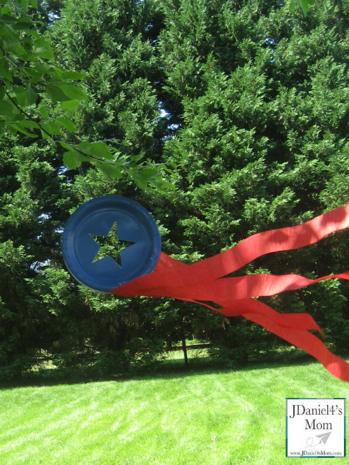 Paper Crafts for Kids- Patriotic Wind Sock