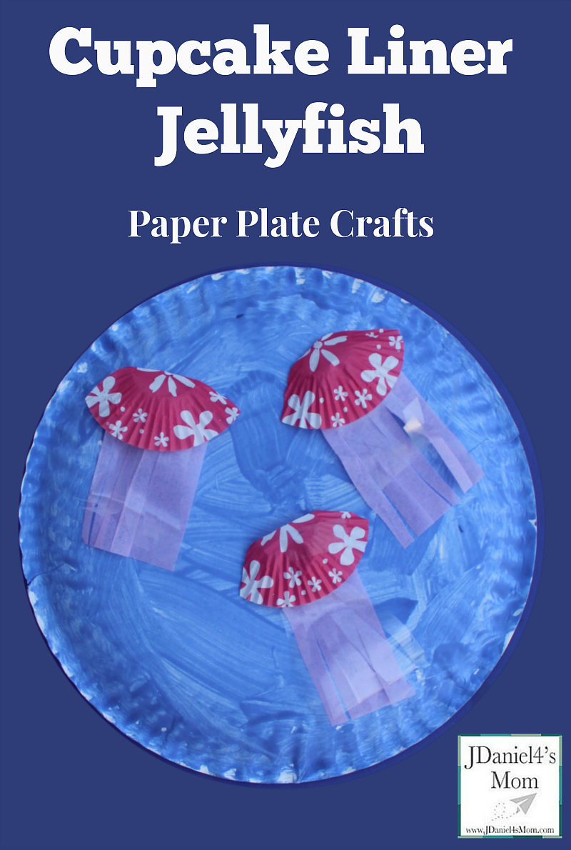 Paper Plate Crafts - Cupcake Liner Jellyfish