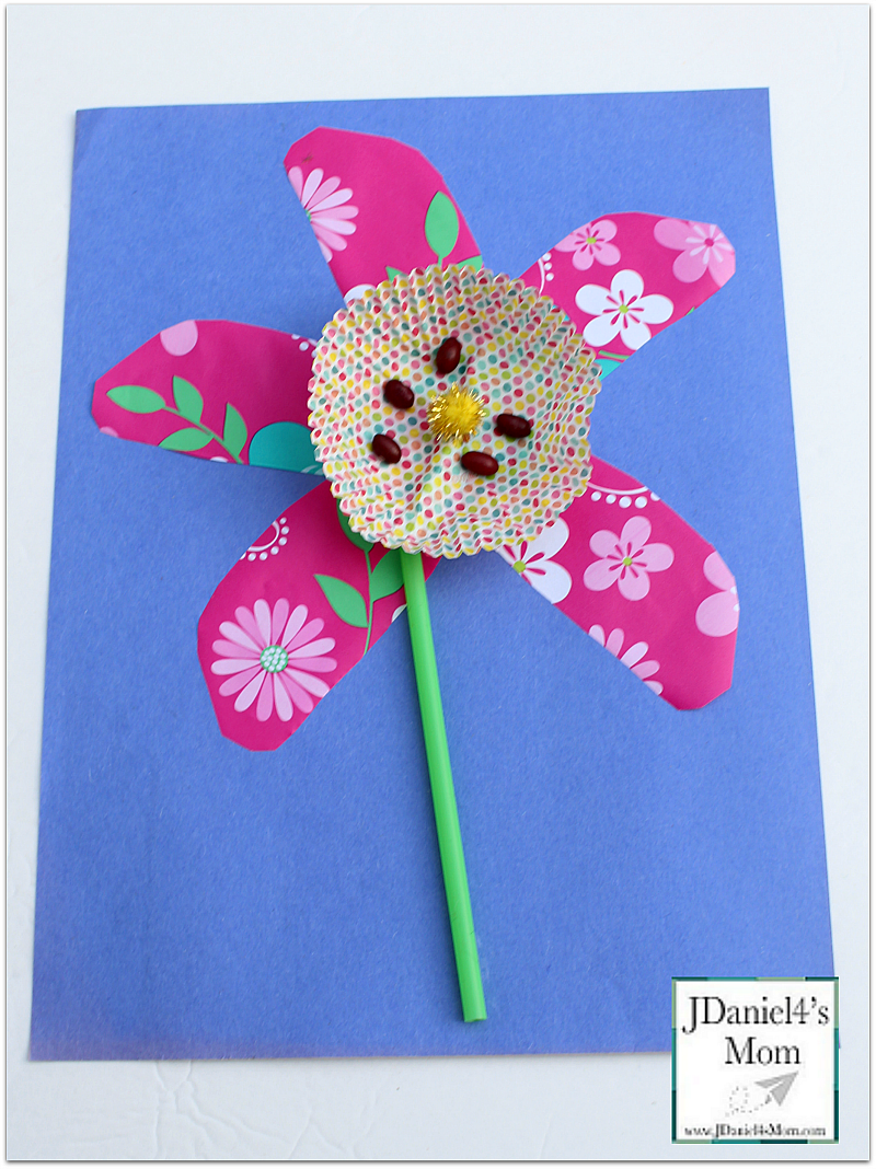 Parts of a Flower Craft for Kids 