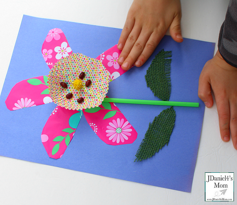 Parts of a Plant Craft for Kids Complete Flower