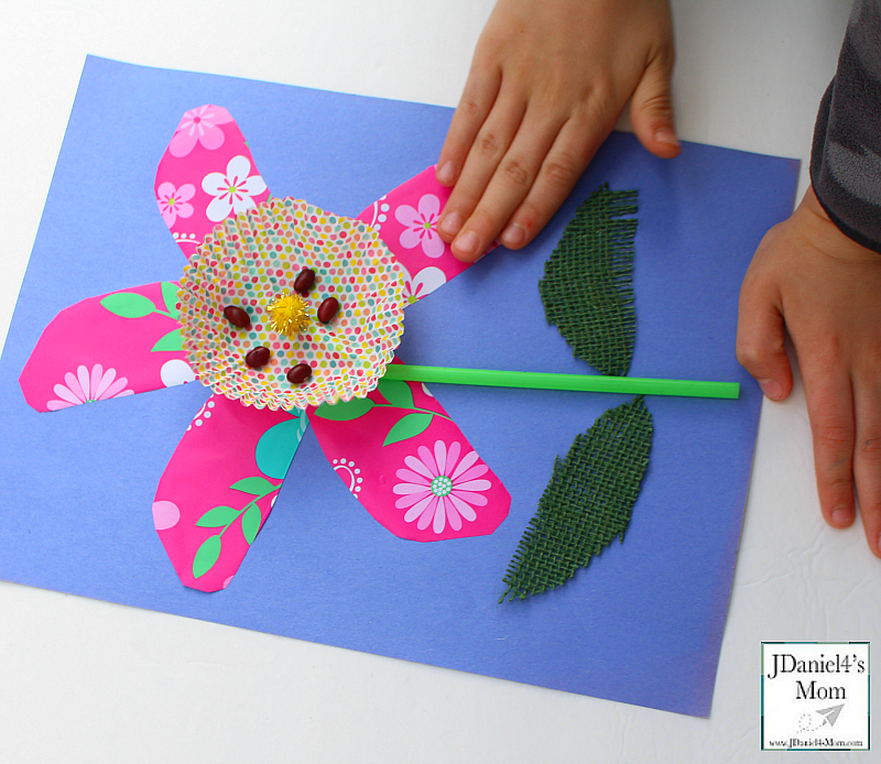 Parts of a Flower Craft for Kids