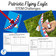Patriotic Flying Eagle STEM Challenges