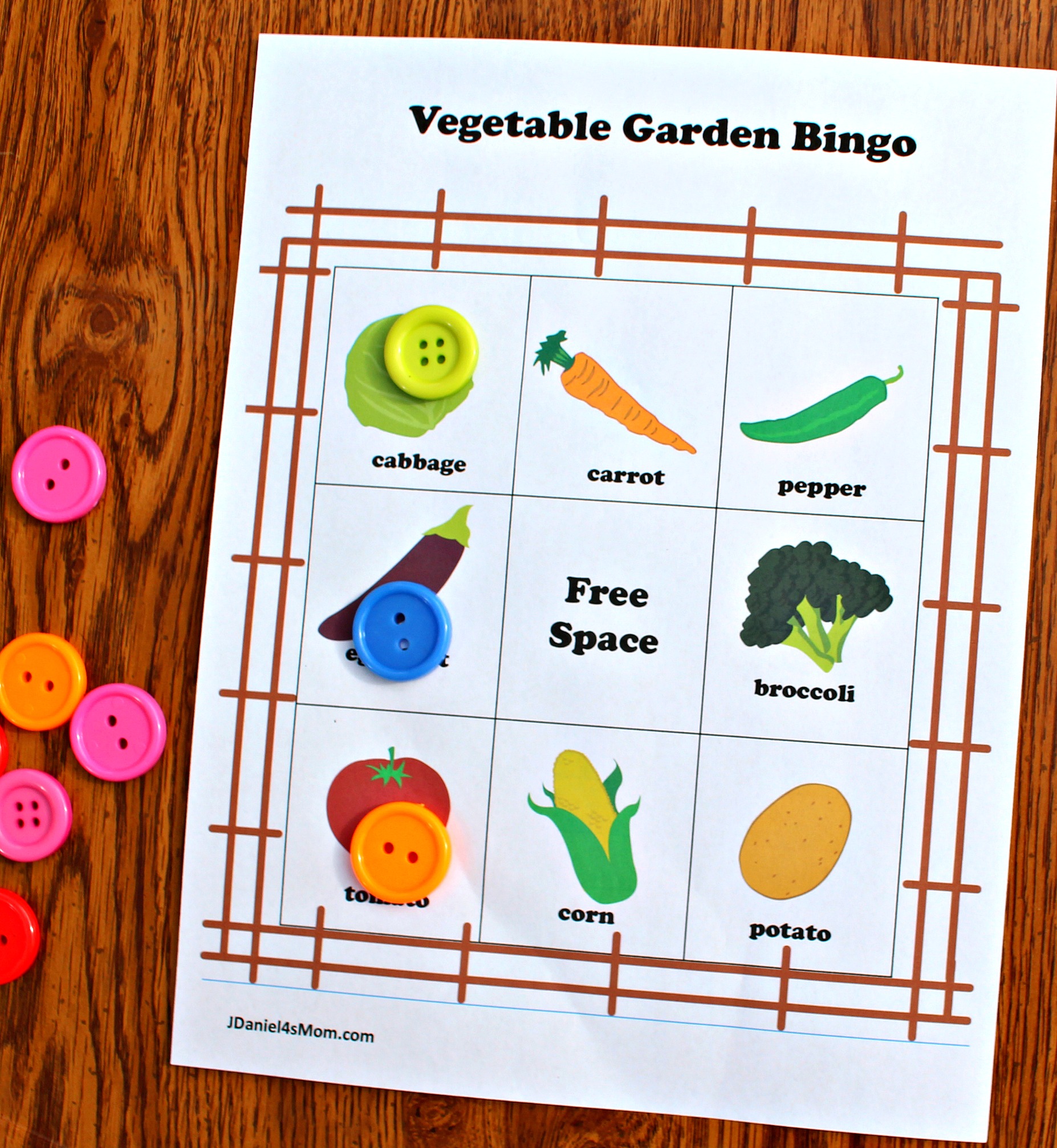 Peter Rabbit Garden Themed Printable Bingo Cards - There are 10 cards in the set.