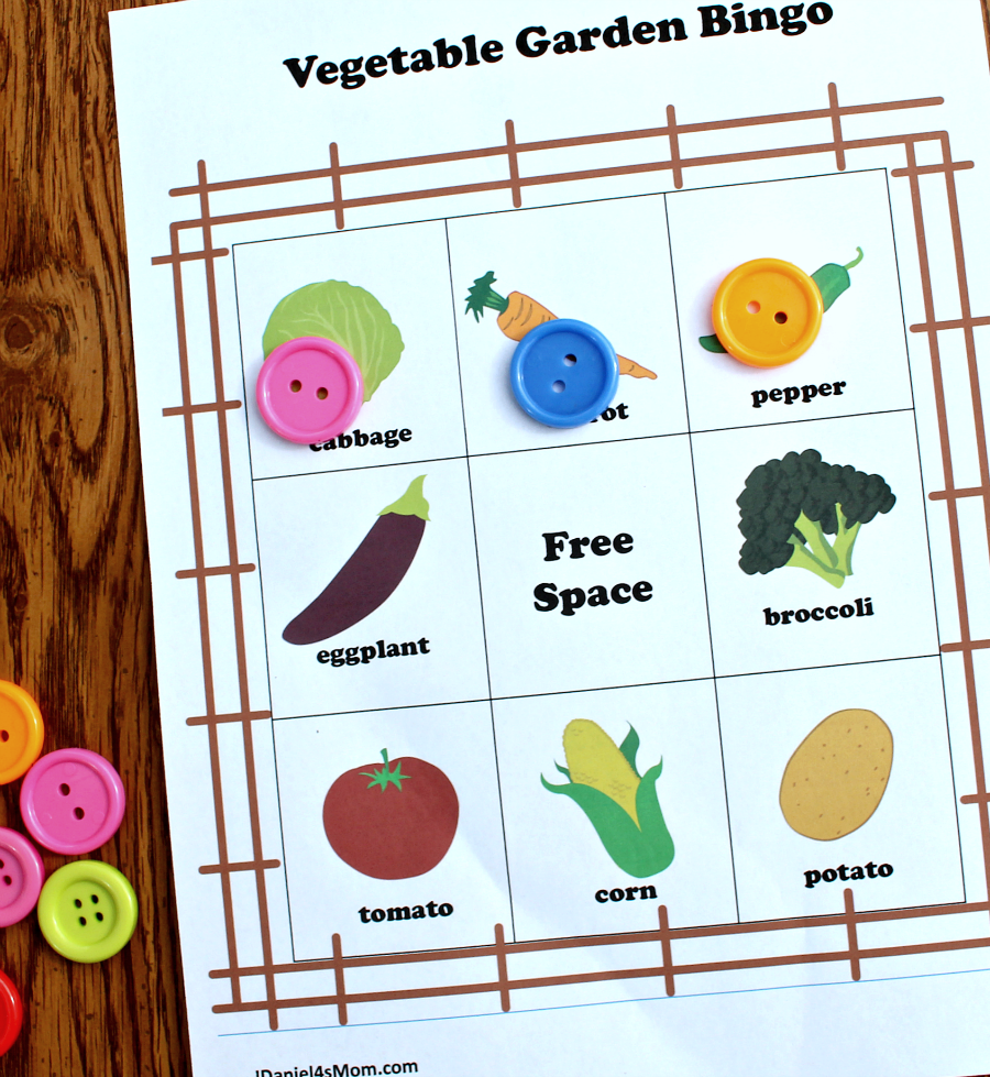 Peter Rabbit Garden Themed Printable Bingo Cards - There are ten cards in this set. It would be fun to play after reading the book Peter Rabbit.