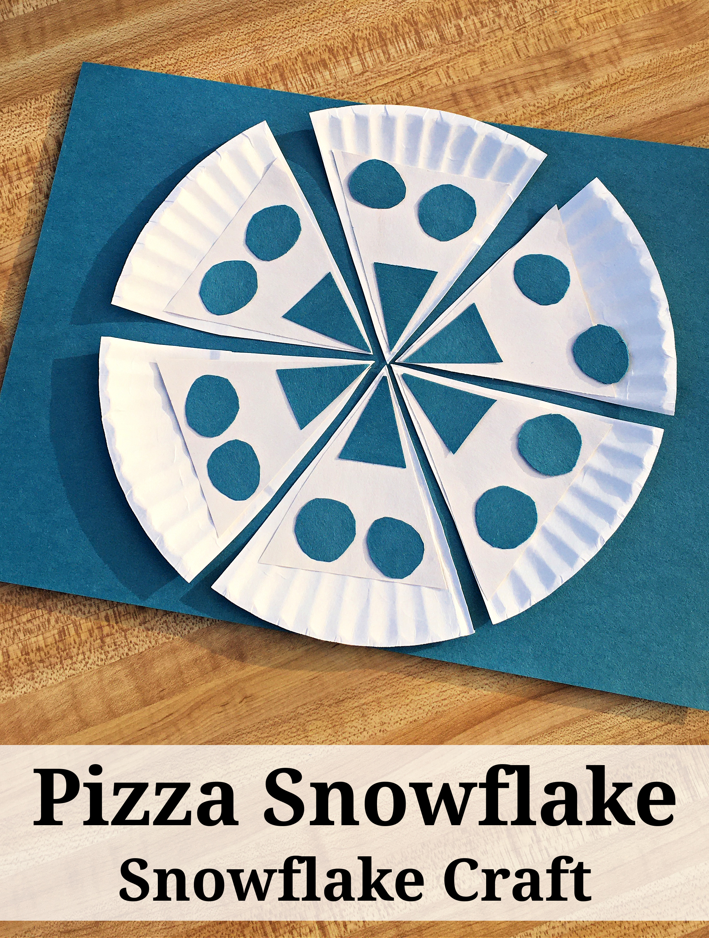 Pizza Snowflake - Snowflake Craft 