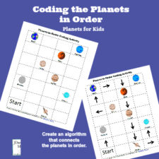 Planets for Kids - Coding the Planets in Order