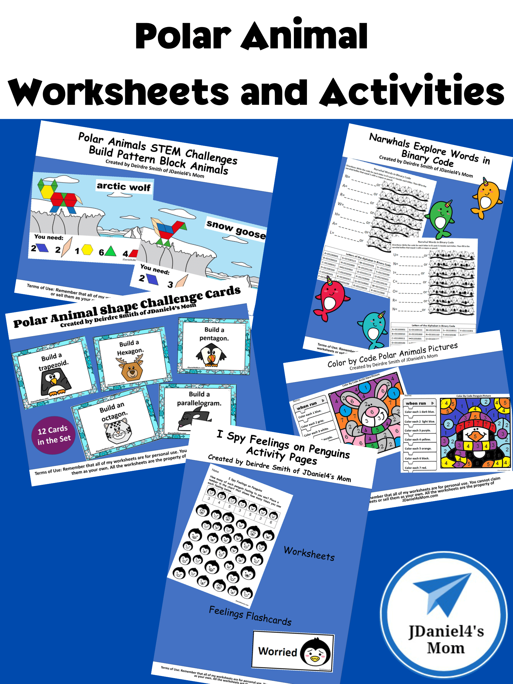 Polar Animal Worksheets and Activities - JDaniel4s Mom