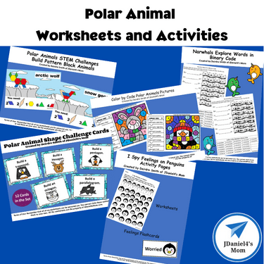 Polar Animal Worksheets and Activities - JDaniel4s Mom