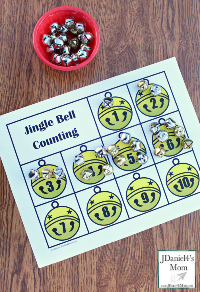 Polar Express Printables Jingle Bell Count