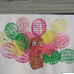 Arts and Crafts for Kids- Potato Masher Turkey