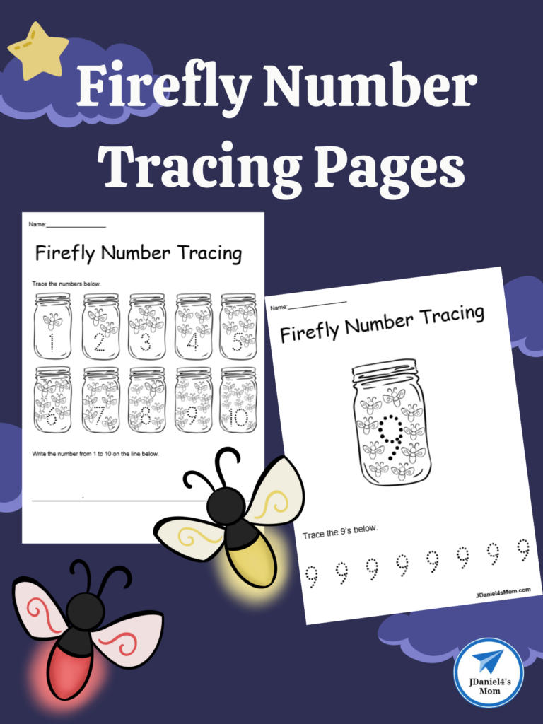 number tracing pages