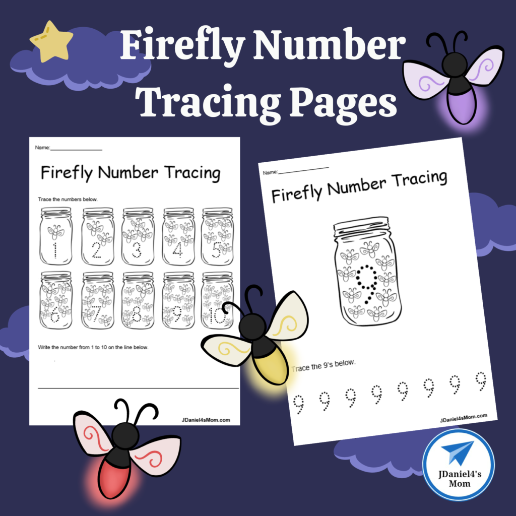 Number Tracing Pages