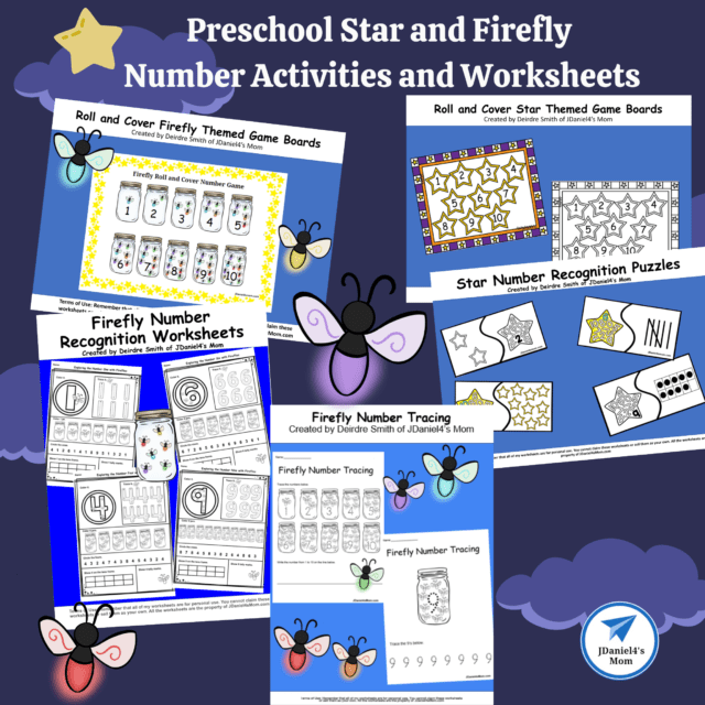 Firefly Math Activity preschool Archives - JDaniel4s Mom