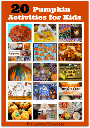 20 Pumpkin Activities for Kids