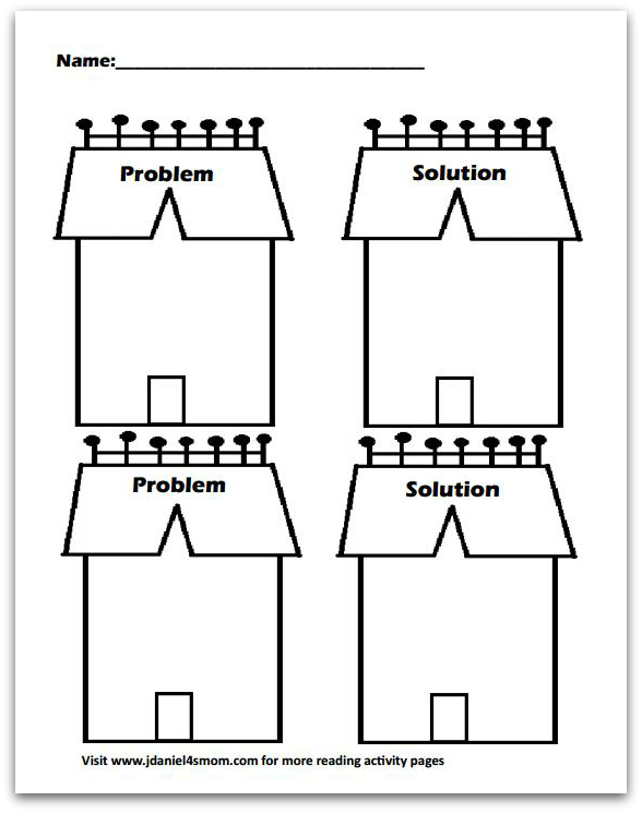 Reading Comprehension- This House Needs a Mouse Story Map