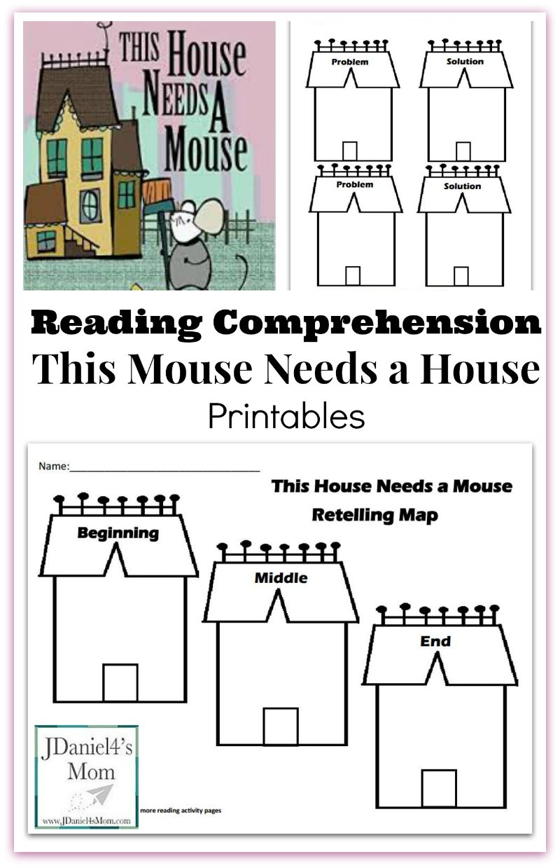 Reading Comprehension- This Mouse Needs a House