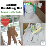 Robot Building Kit From Green Kid Crafts - This fun kit comes with the materials to make three robots.