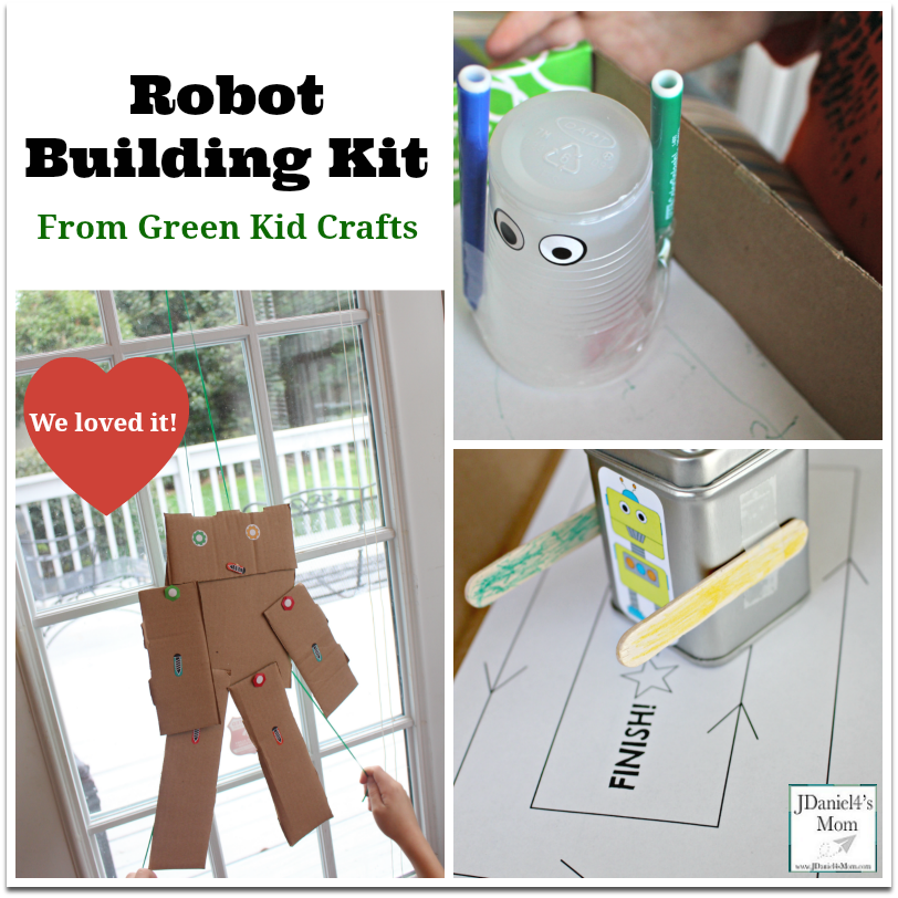 Robot Building Kit From Green Kid Crafts