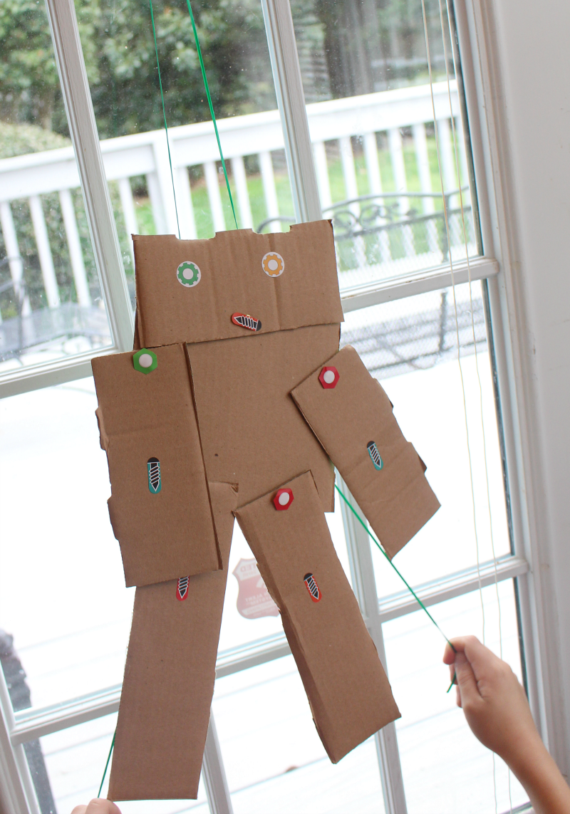 Robot Building Kit From Green Kid Crafts - This fun kit comes with the materials to make three robots.