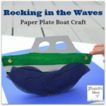 Rocking in the Waves Paper Plate Boat Craft for Featured Spot
